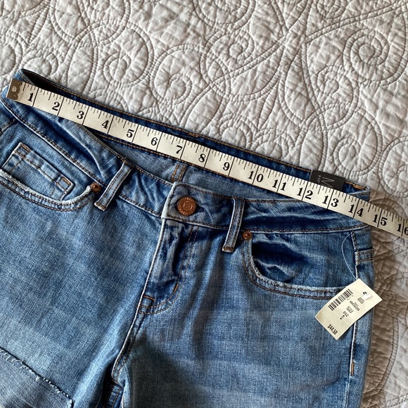 Aéropostale Midi Blue Jean Shorts - Picture 4 of 8